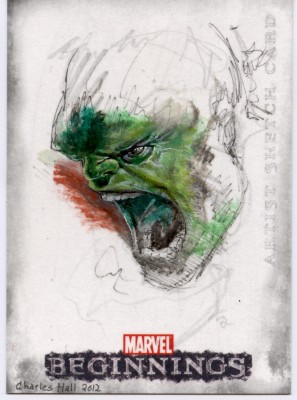 Charles Hall Incredible Hulk Upper Deck Marvel Beginnings 3